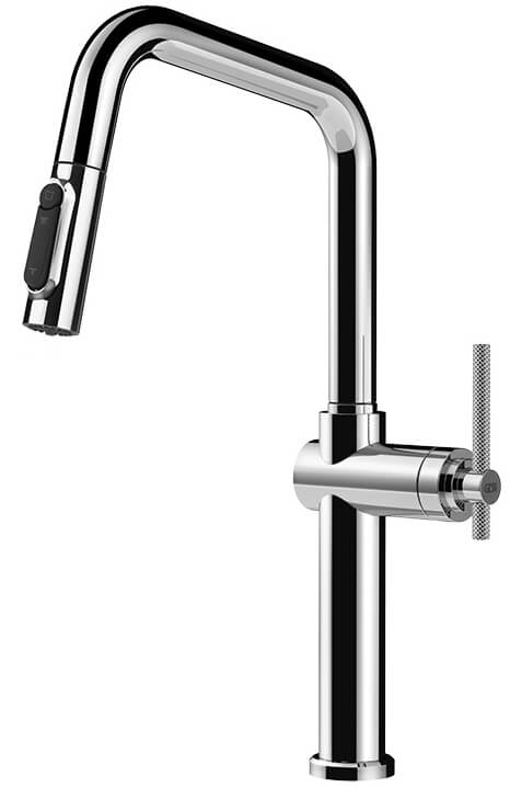 Gessi Habito bateria kuchenna do filtra wody stojąca chrom 60852.031