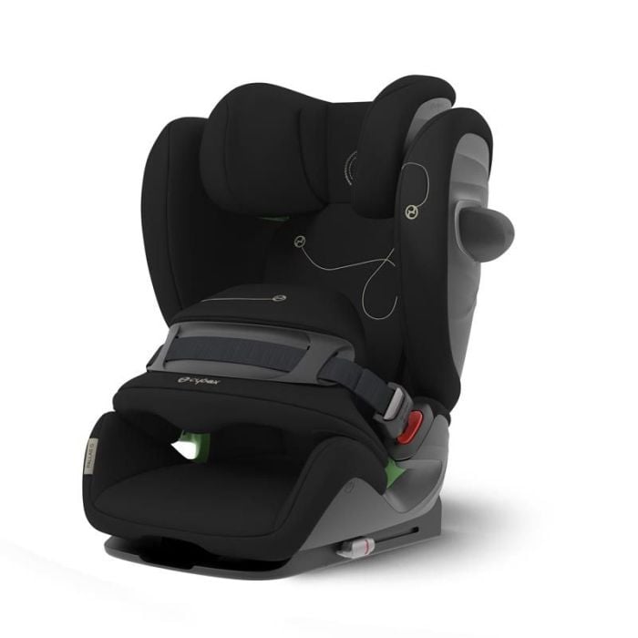 Cybex Pallas G i-Size - fotelik samochodowy od 76 do 150 cm, 9-50 kg-Moon Black