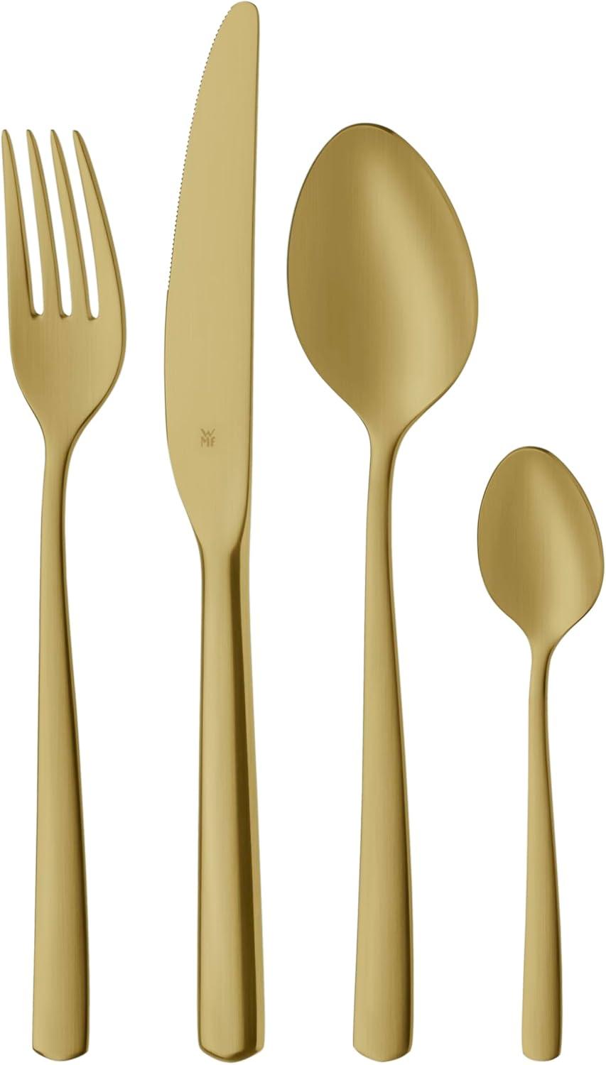 Zestaw sztućców Boston 24 elementy (6 osób) PVD Champagne