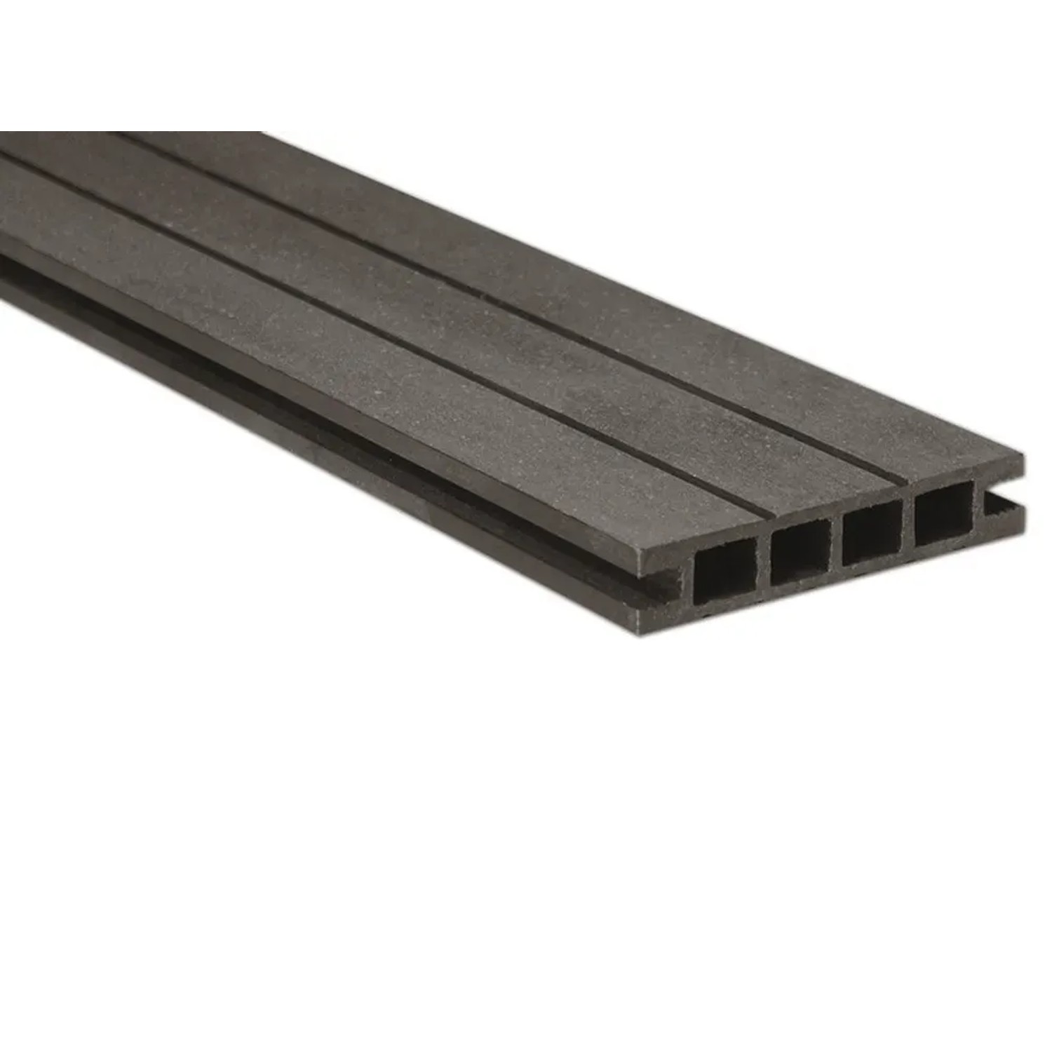 Winfloor Deska WPC tarasowa, antracyt i brąz - 2,1 x 11 x 200 cm