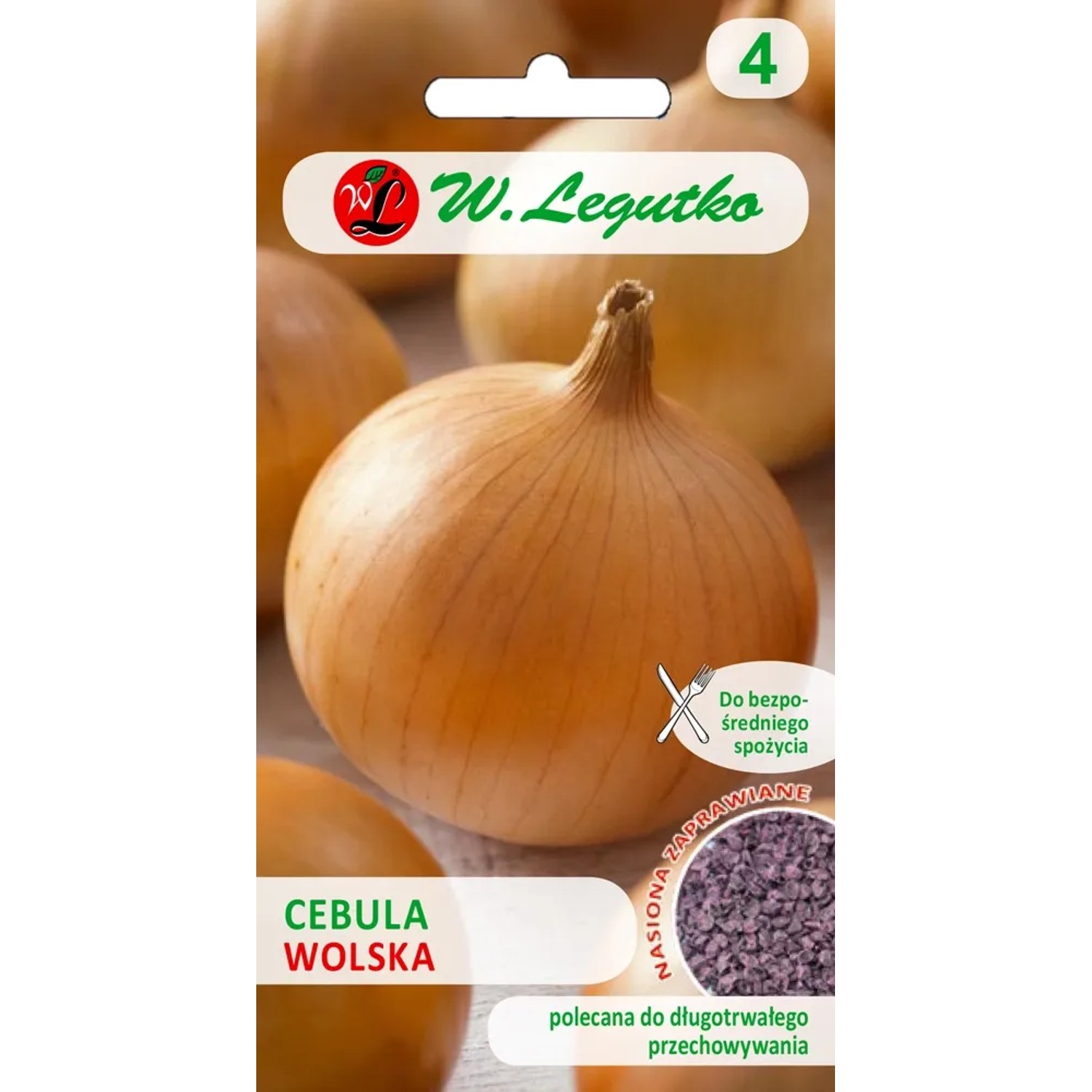 Cebula Wolska słomkowo żółta 4,00g