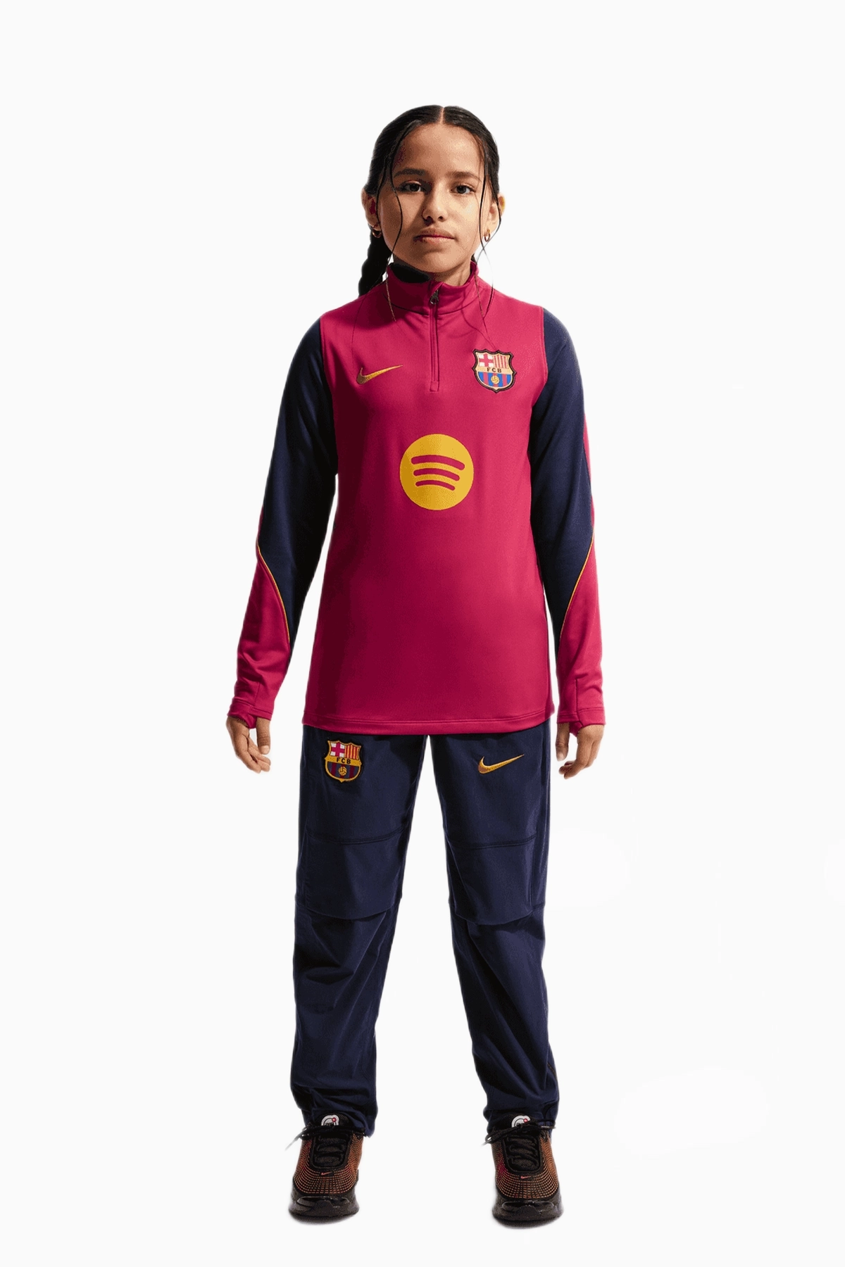 Bluza Nike FC Barcelona 26/27 Strike Junior - Bordowy