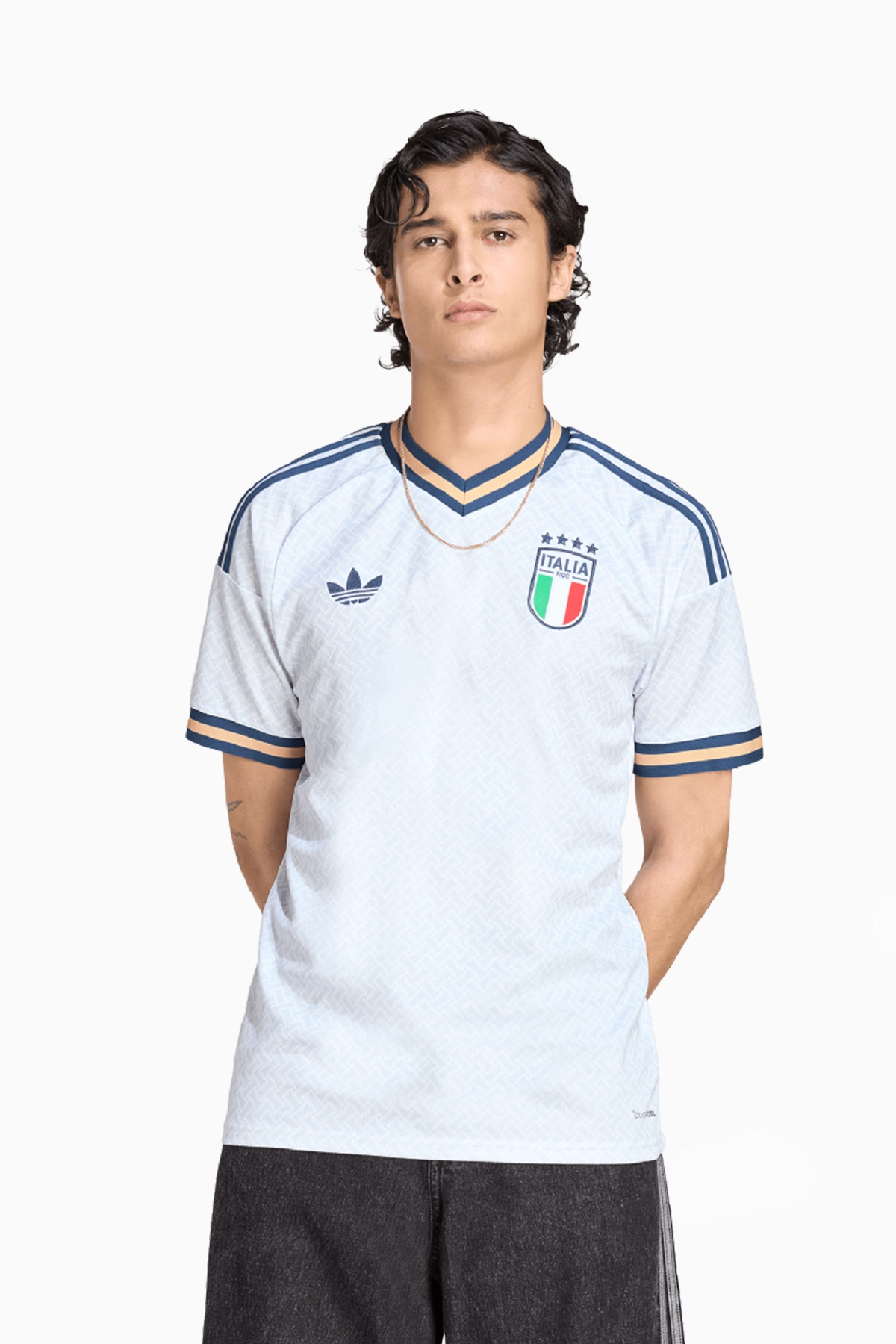 Koszulka Reprezentacji Włoch adidas Originals 2026 Wyjazdowa Replica - Biały