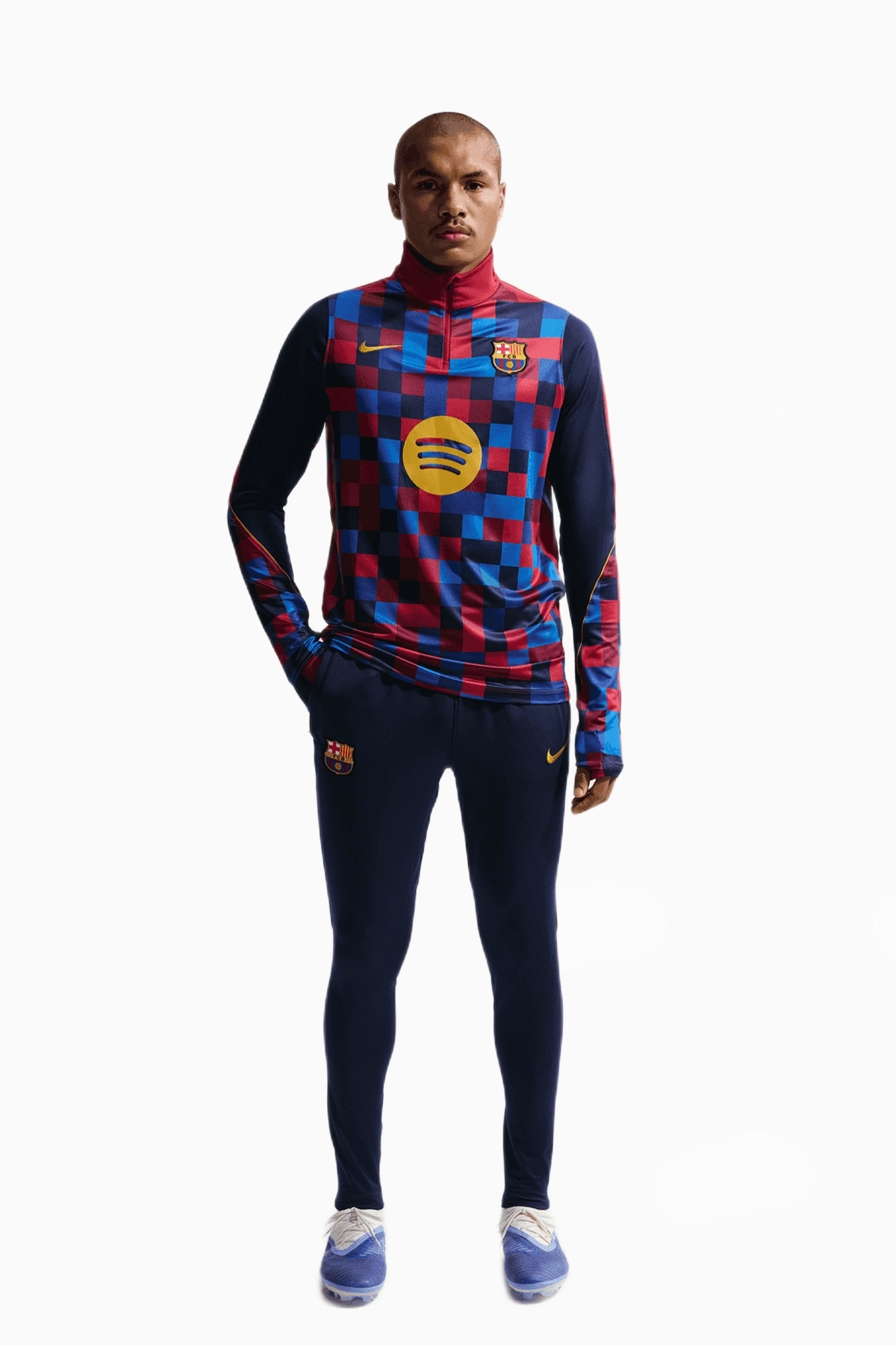 Spodnie Nike FC Barcelona 26/27 Strike - Granatowy