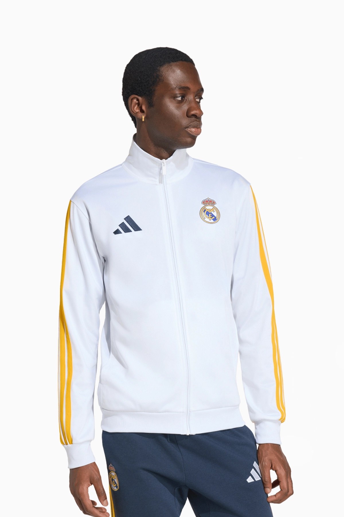Bluza adidas Real Madryt 26/27 DNA Track - Biały