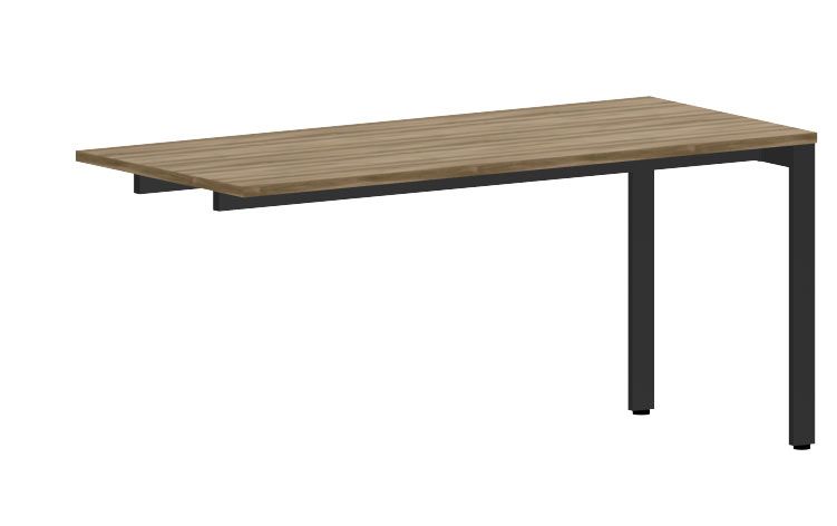 NOTER PO38 Biurko pojedyncze lewe 178,5x80x74h