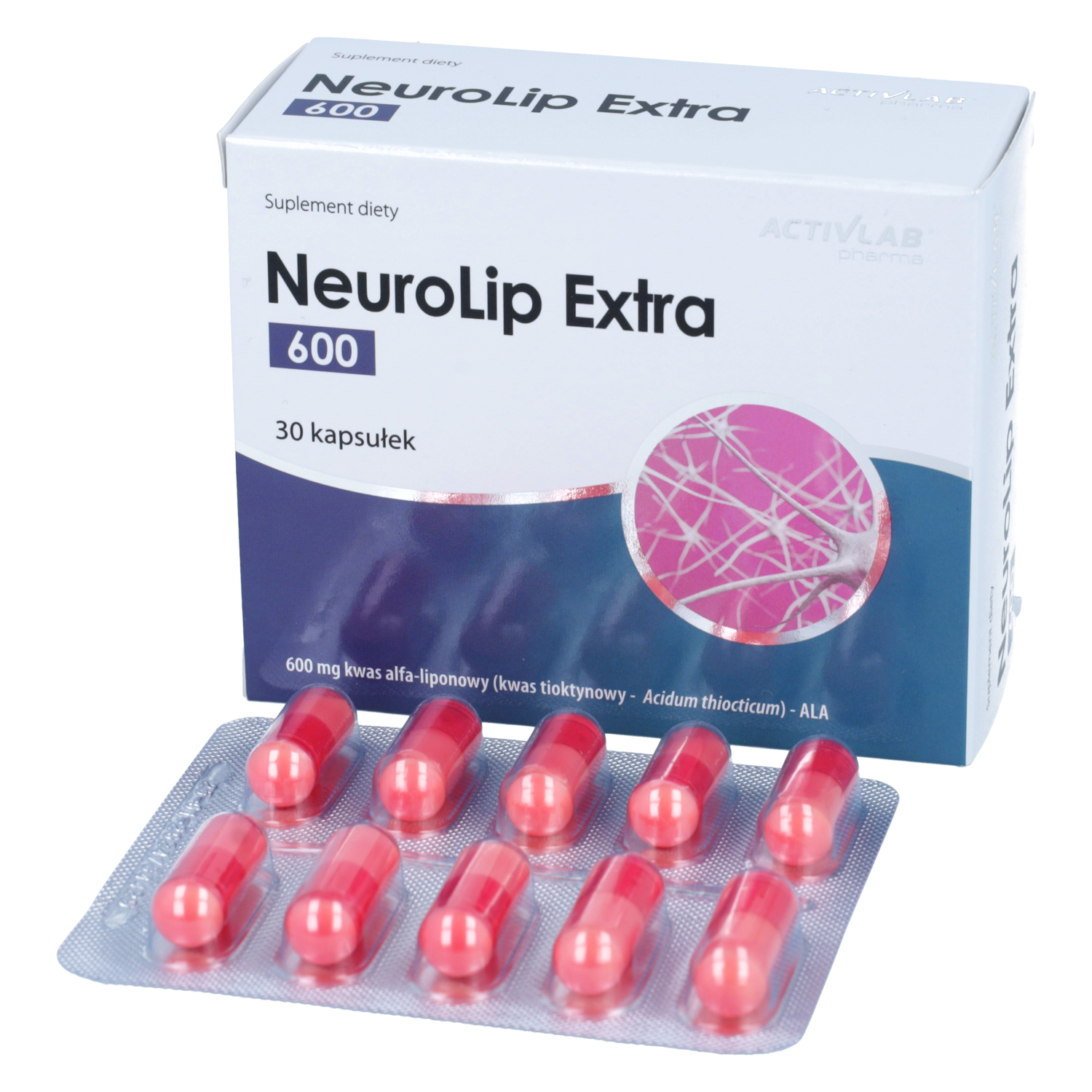 Activlab neurolip extra 600, 30 kapsułek