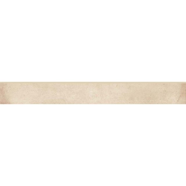 Gres szkliwiony cokół DIVERSO beige mat 8mm 7,2x59,8 gat. I