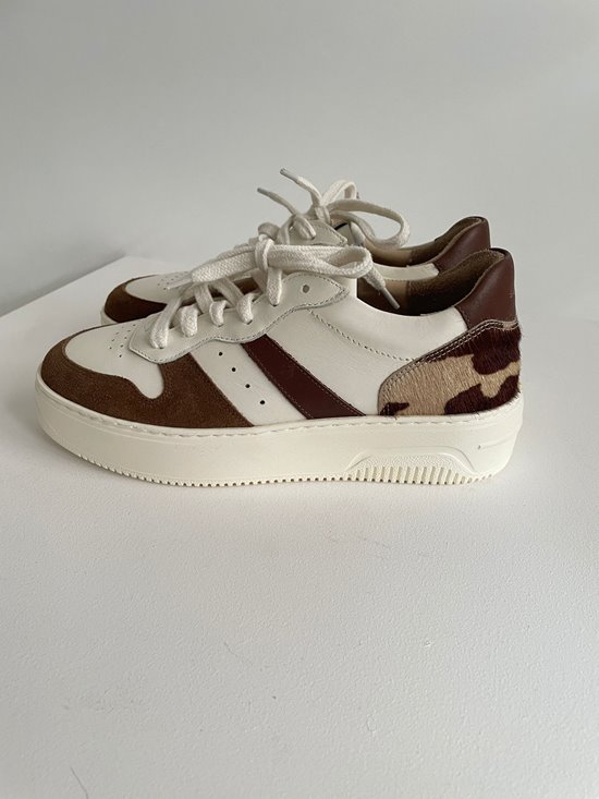 Sneakers SN10 Vanilia / Brąz