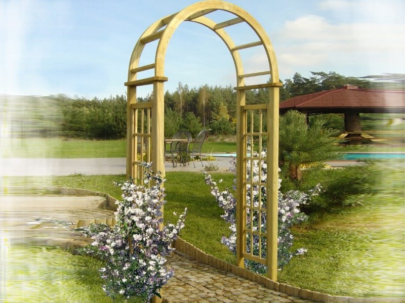 Pergola Szpaler różany 235 x 120 x 60 cm