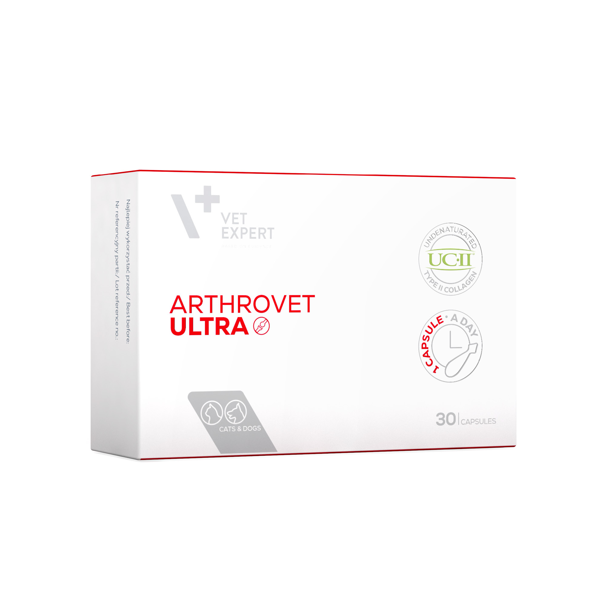 ArthroVet Ultra | VET EXPERT | 60 kaps. | Zaawansowane wsparcie stawów dla psa i kota