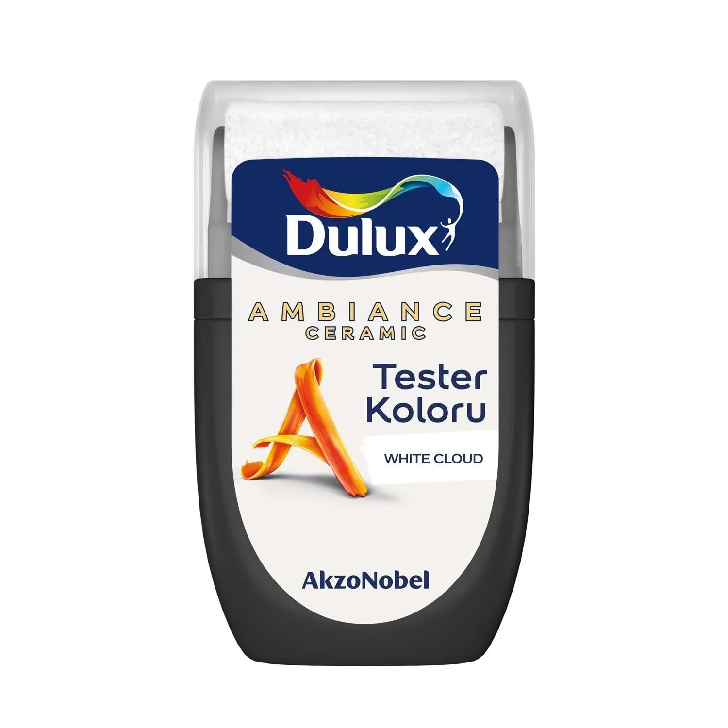Tester farby Dulux Ambiance Ceramic white cloud 30ml