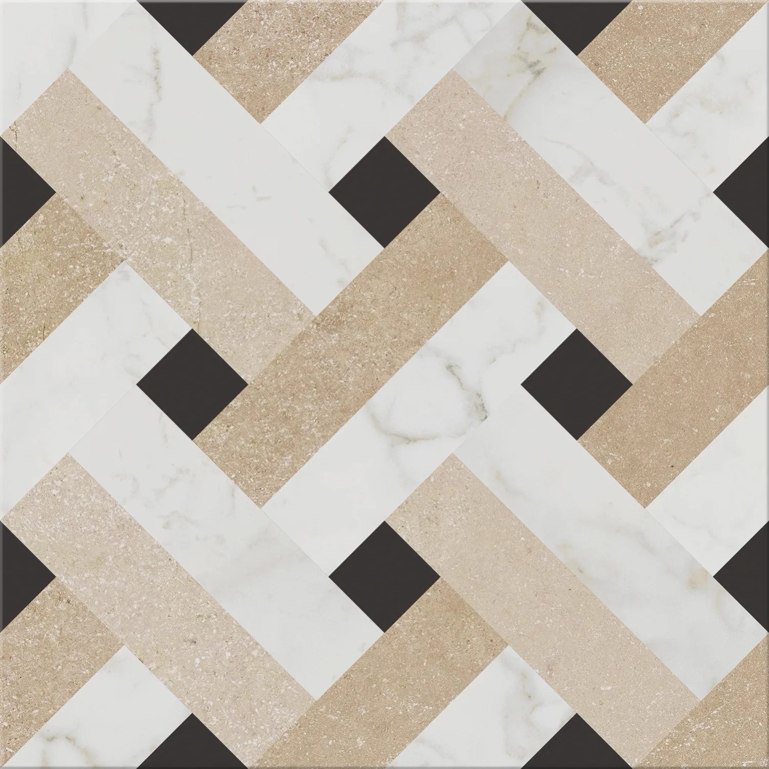 Gres szkliwiony Cadava patchwork 29,8 x 29,8 cm