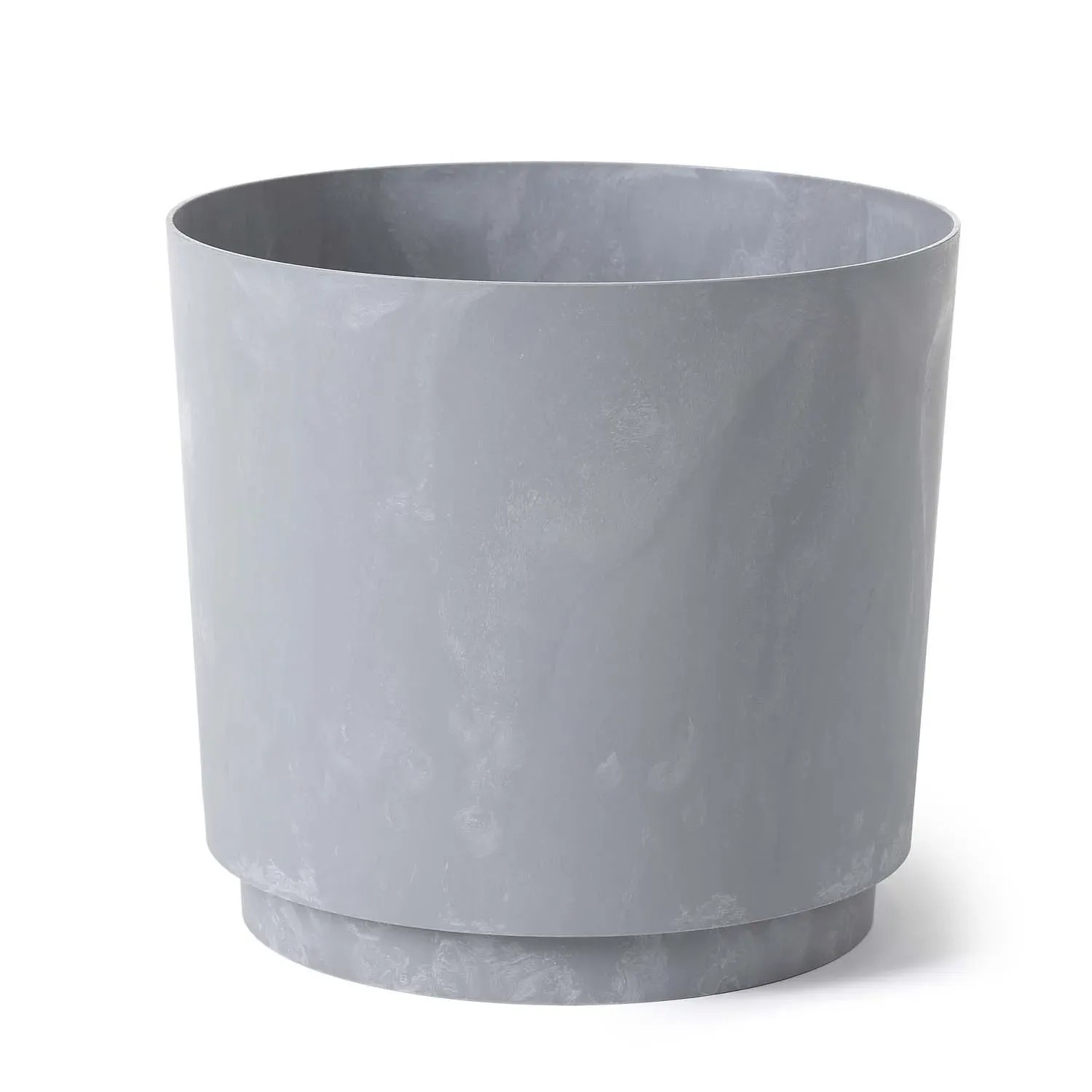Osłonka Aura szara beton recycled - śr. 38 cm