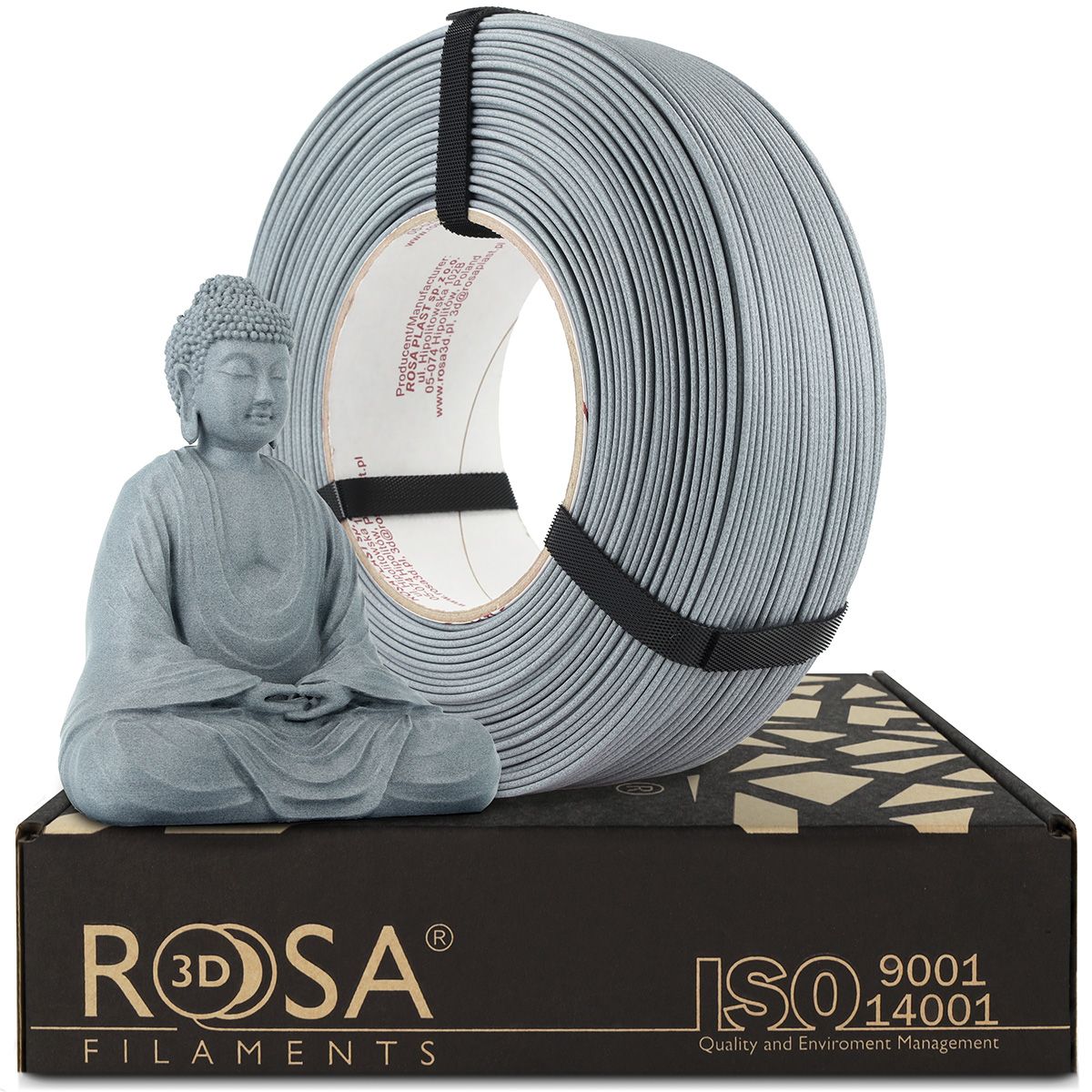 FILAMENT 3D ReFill PLA-CF Matt Stone Cold Gray (Refill 1kg / 1.75mm)