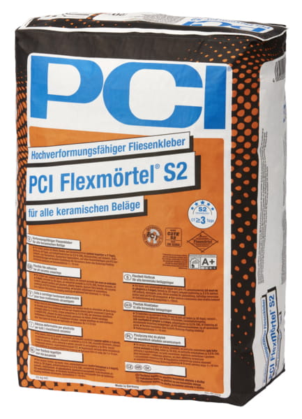 KLEJ PŁYTEK SPIEKÓW WYSOKOELASTYCZNY SIKA PCI FLEXMORTEL KLASA S2 20KG
