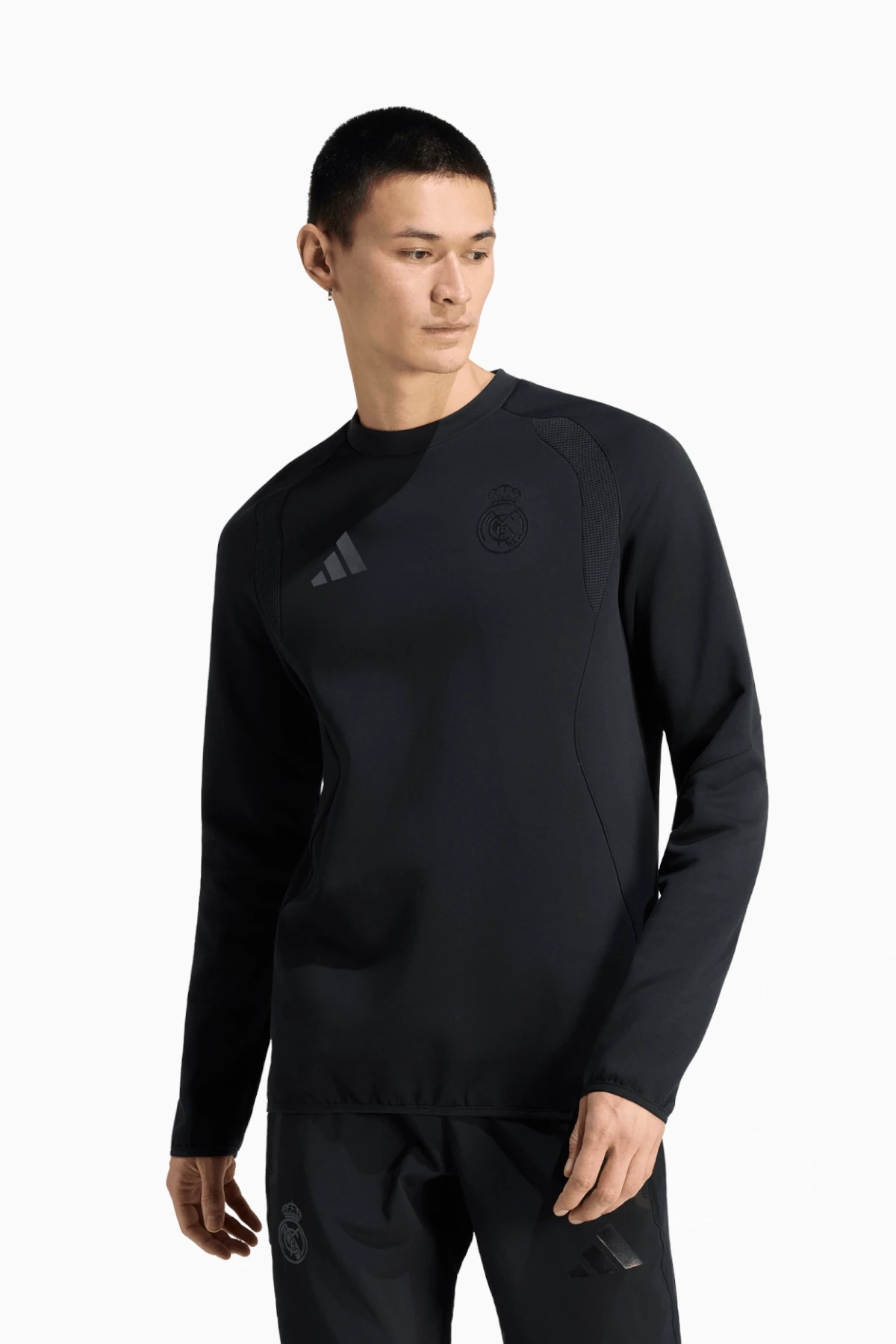 Bluza adidas Real Madryt 25/26 Tiro Travel - Czarny