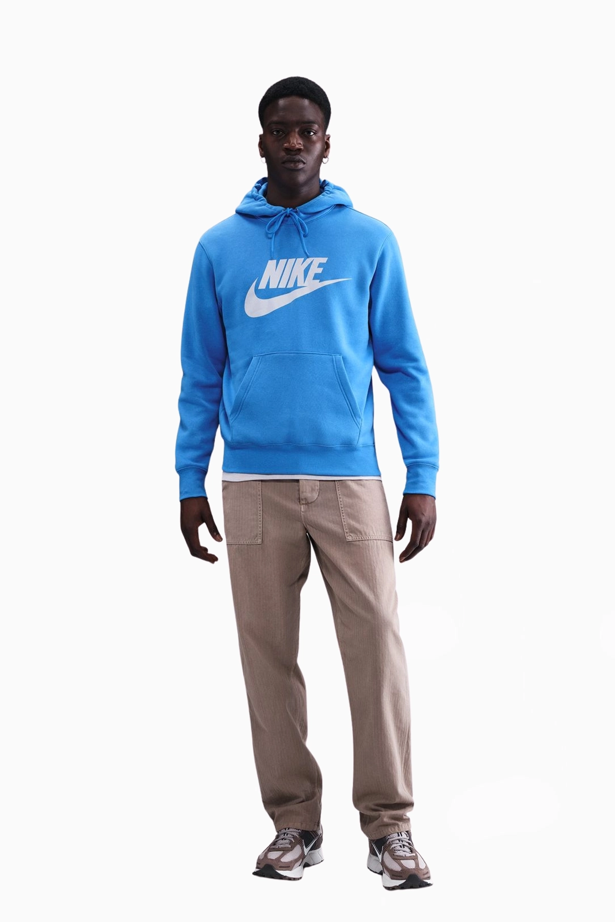 Bluza z kapturem Nike Club - Niebieski