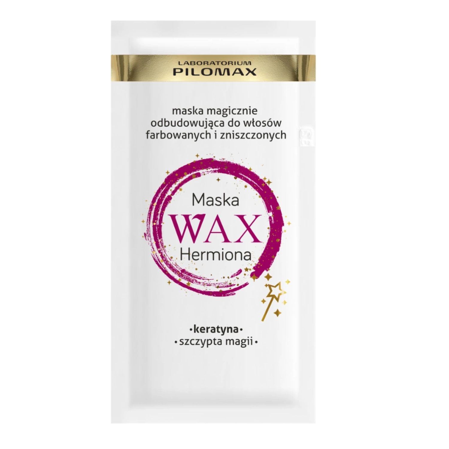 Wax colourcare, maska odbudowująca, hermiona, 20 ml