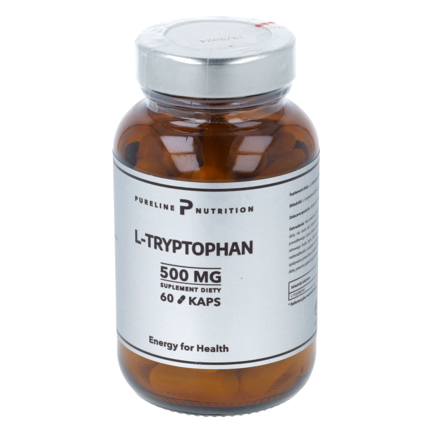 Pureline nutrition l-tryptofan, 60 kapsułek