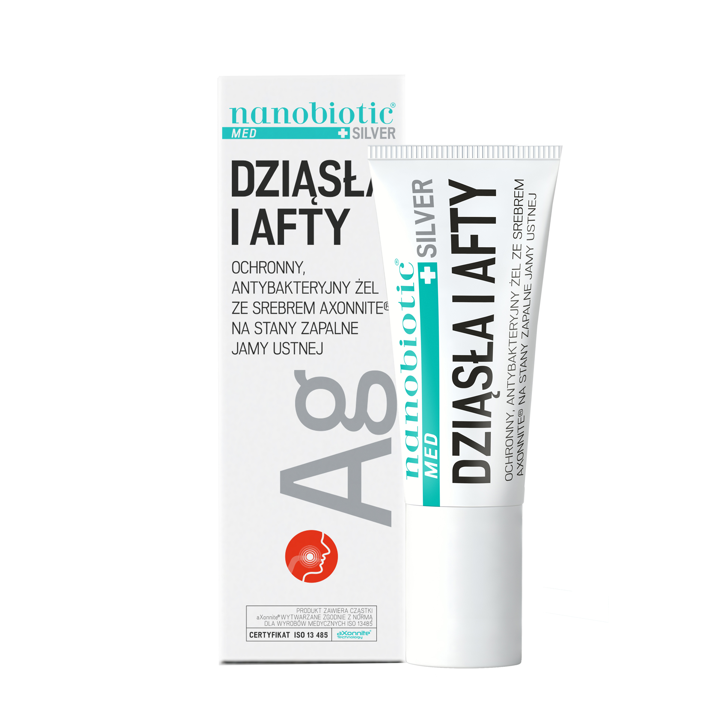 Nanobiotic med silver, żel na stany zapalne jamy ustnej, 15 ml