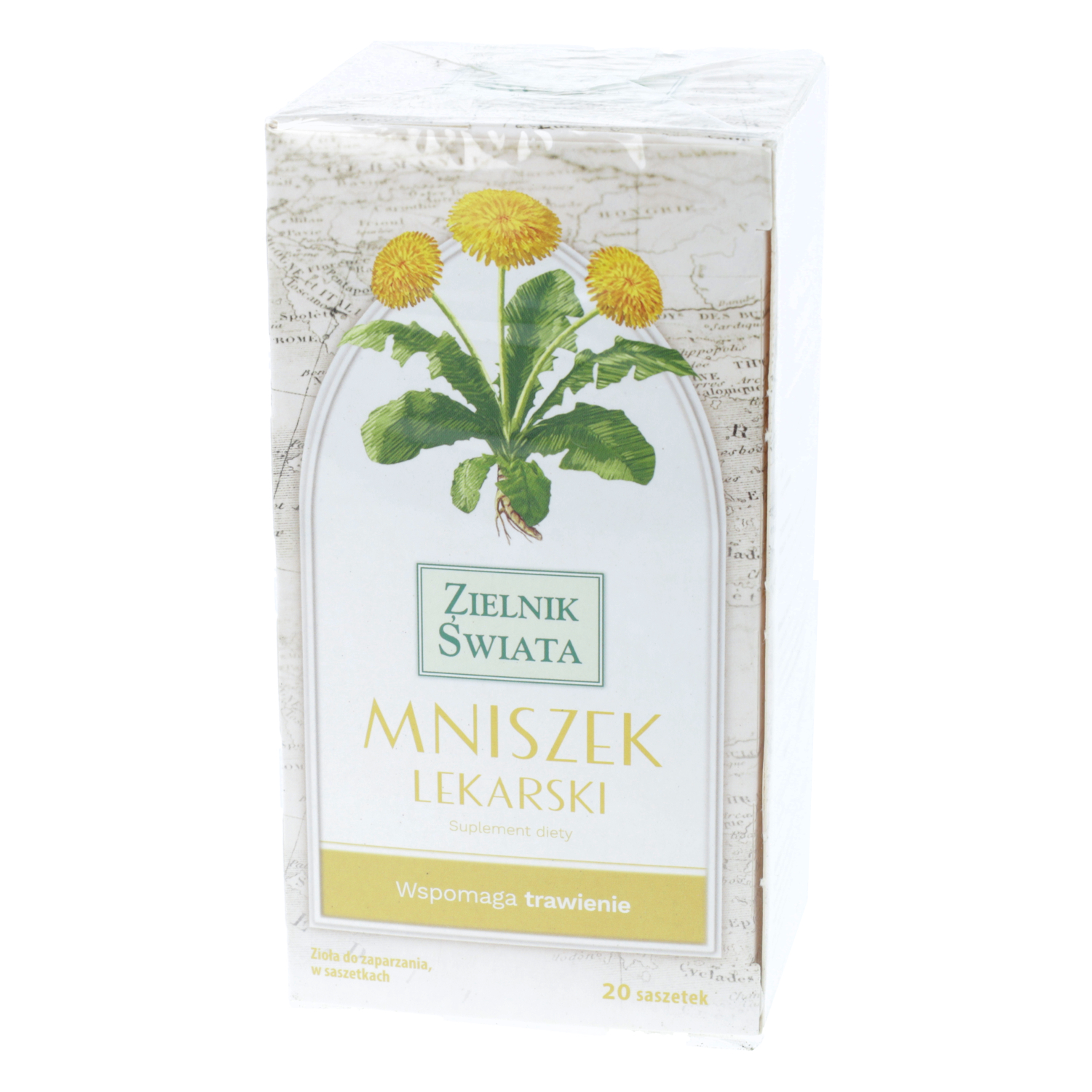 Zielnik świata mniszek lekarski, 20 saszetek