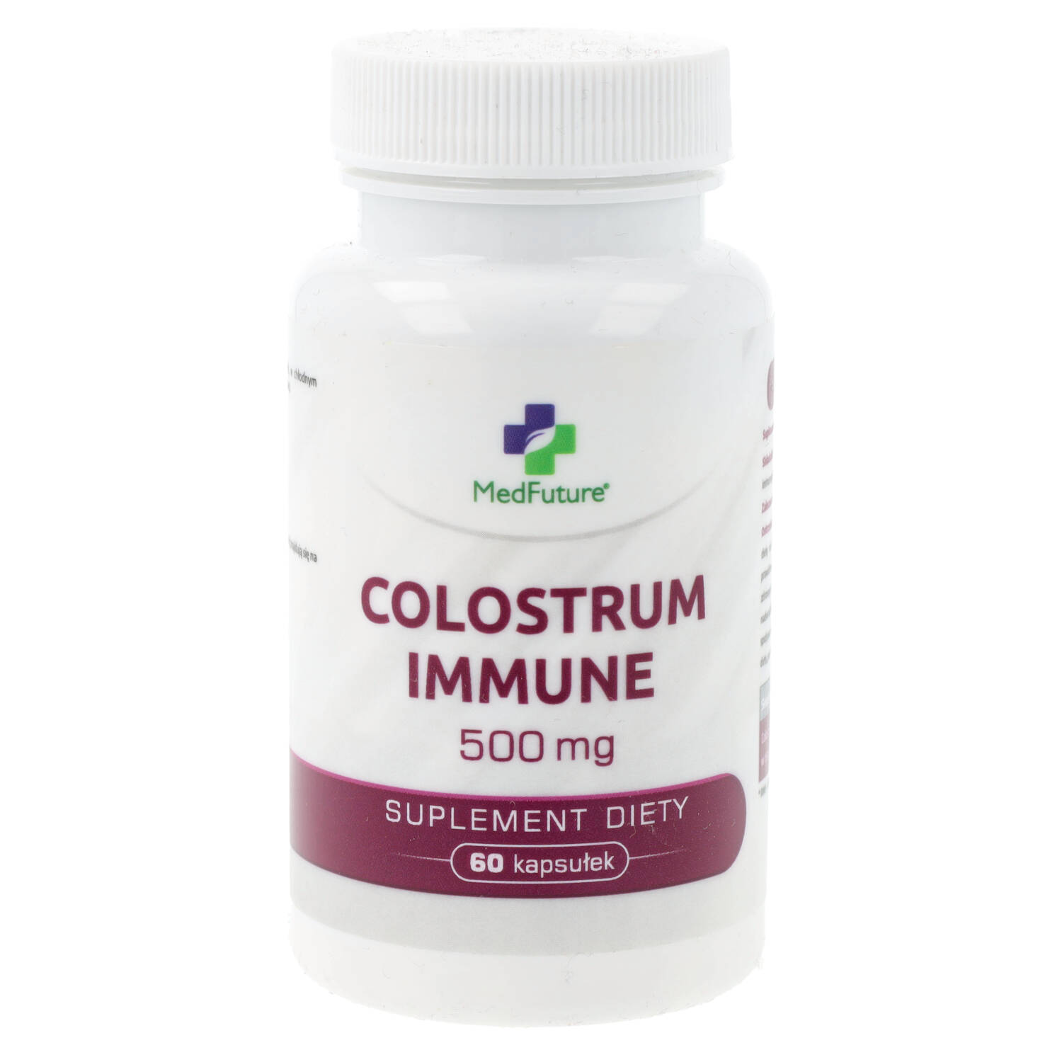Medfuture colostrum immune, 60 kapsułek