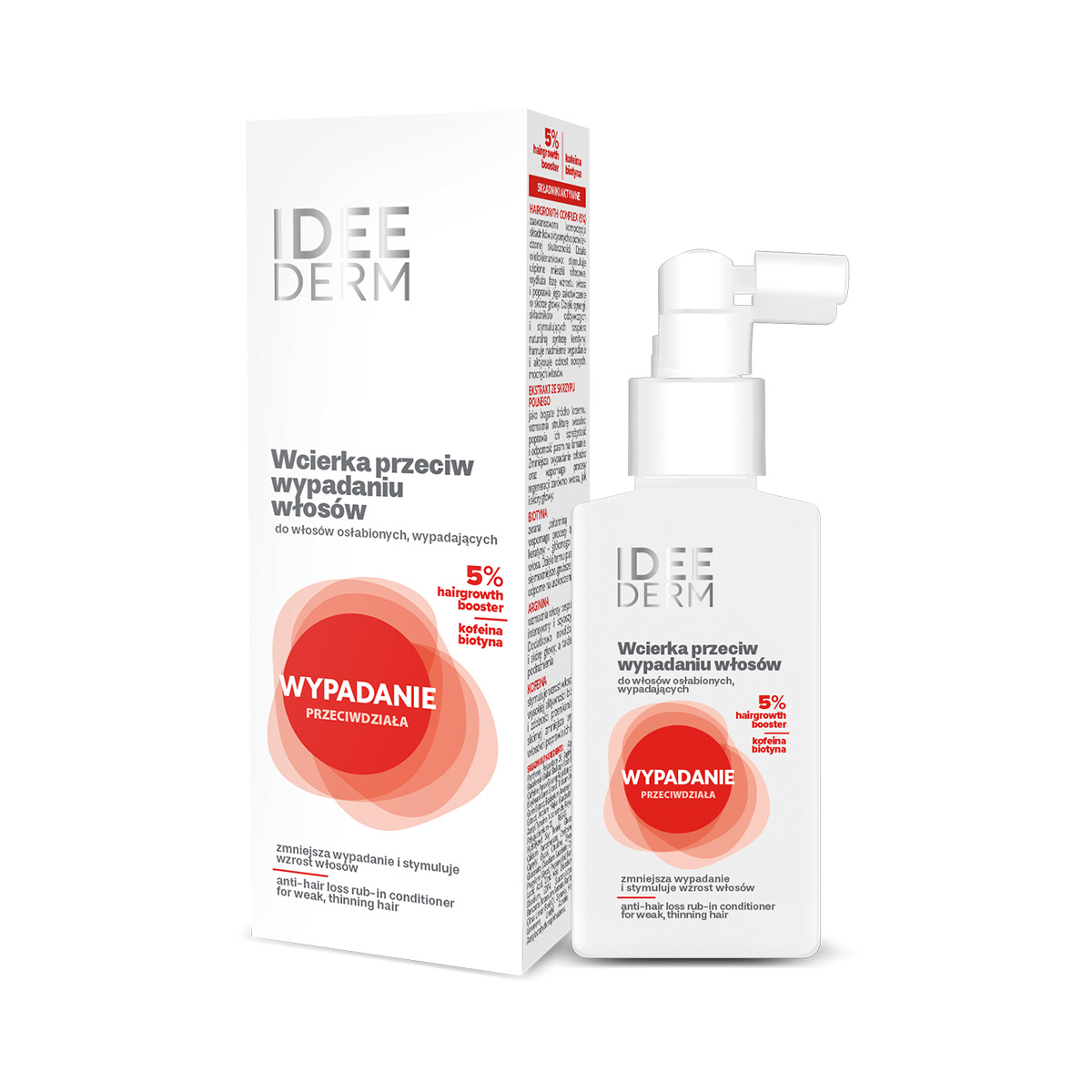Idee derm - wcierka przeciw wypadaniu włosów, 100 ml