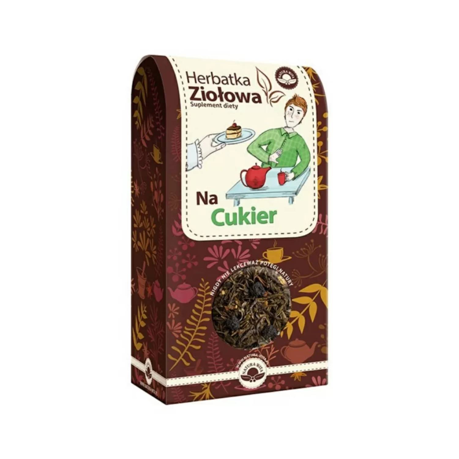Natura wita herbatka ziołowa na cukier, 100 g