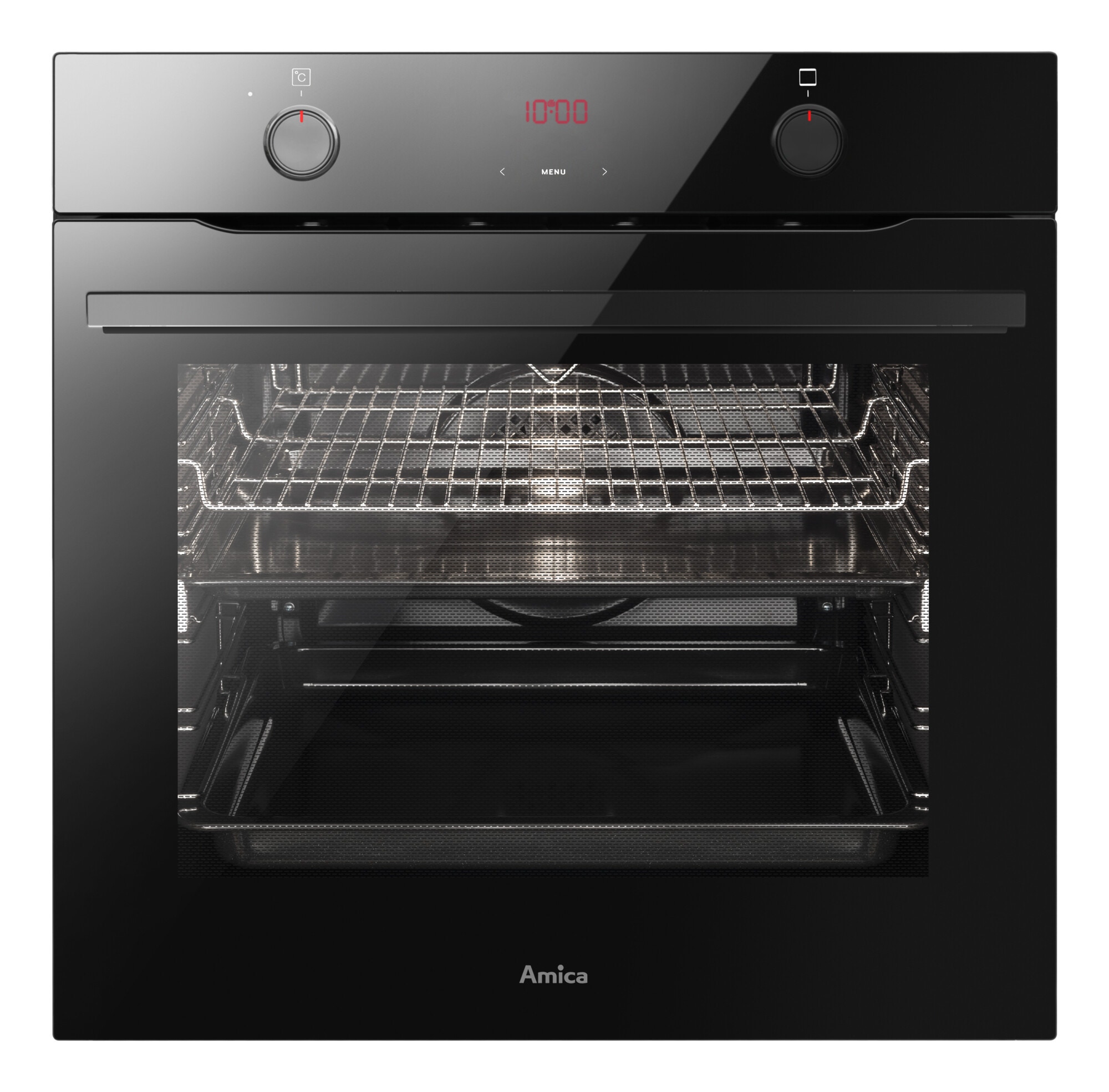 Piekarnik parowy Amica ED37610B X-TYPE STEAM Czarny do zabudowy