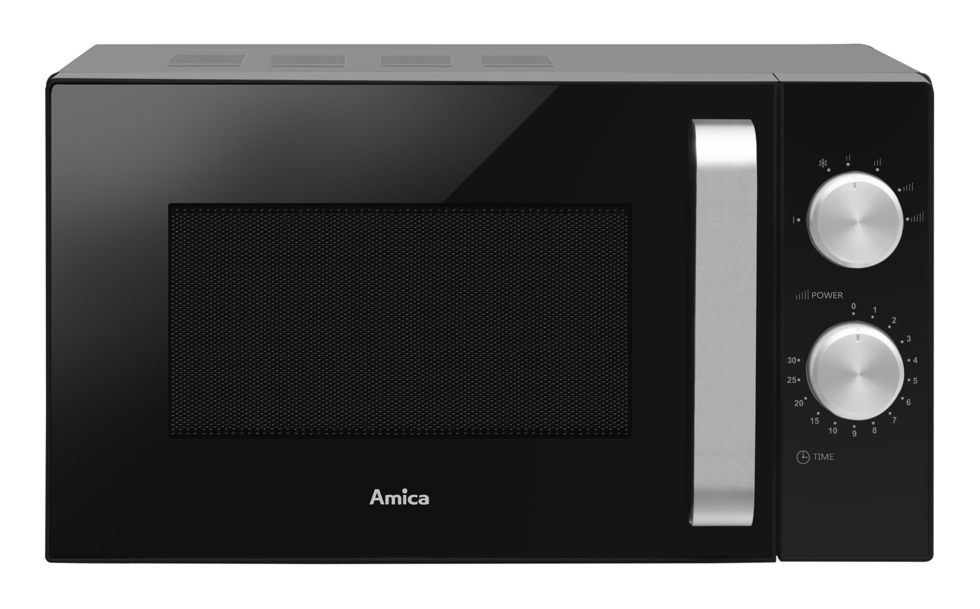 Kuchenka mikrofalowa Amica AMGF20M1B Czarny 1200 W Sterowanie: Mechaniczne