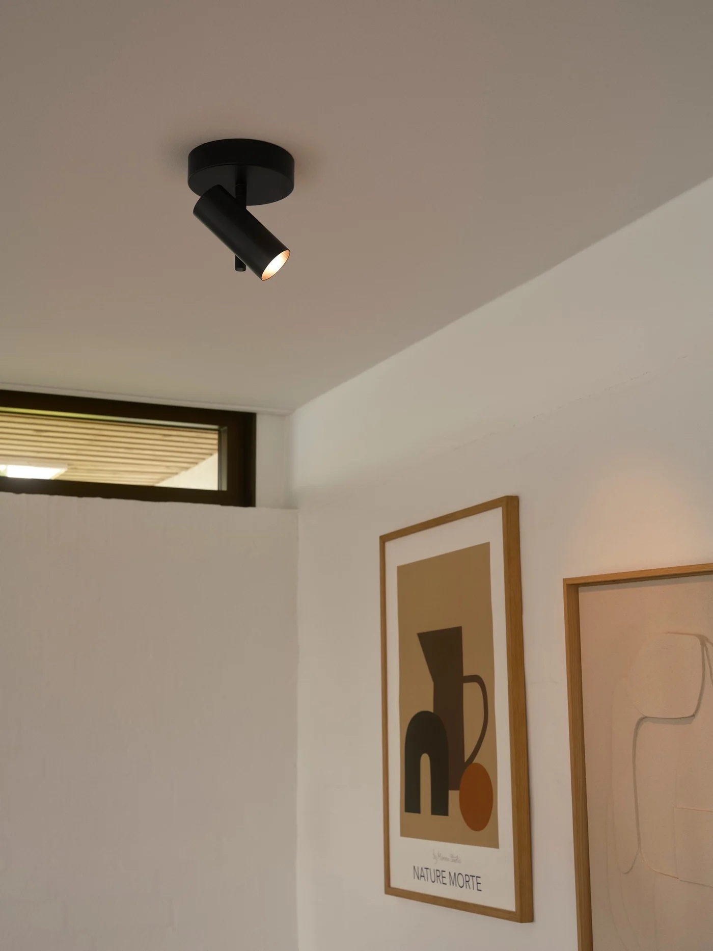Nordlux Jerome lampa podsufitowa 1x8 W czarna 2510056003