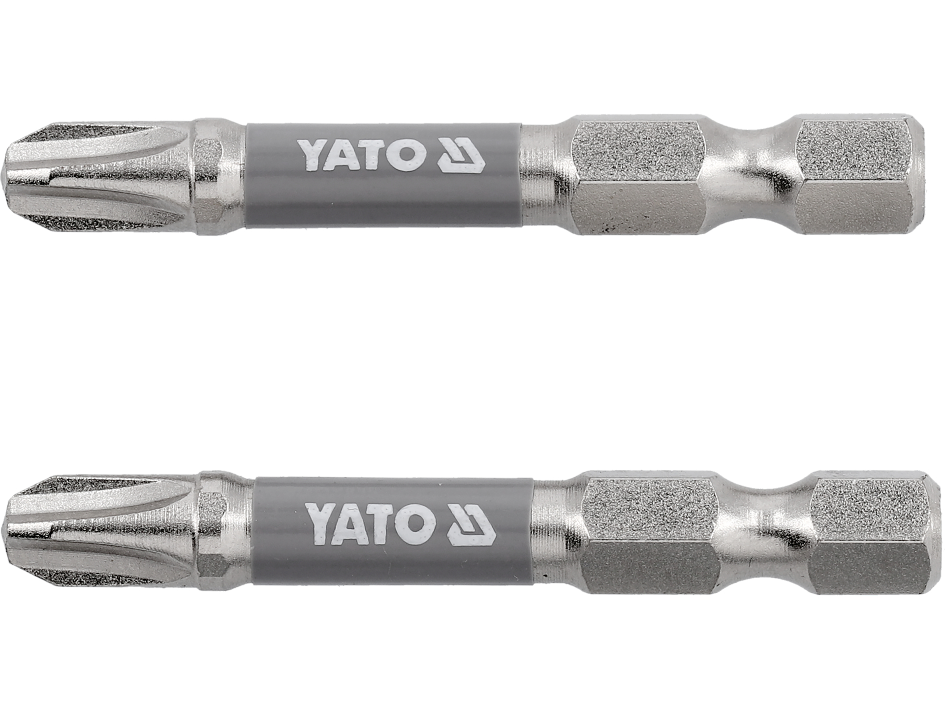 Bity do wkrętarki YATO phillips ph3 50mm niklowane s2 zestaw 2 szt. YT-78022