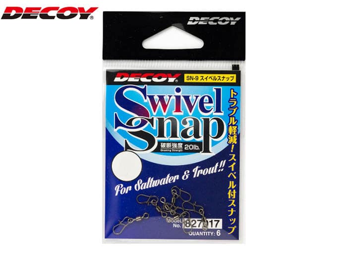 Decoy Agrafka z krętlikiem Swivel Snap #1