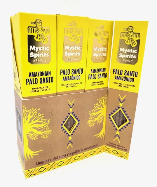 Kadzidełka MYSTIC SPIRITS Amazonian Palo Santo (amazońskie palo santo) - 17g
