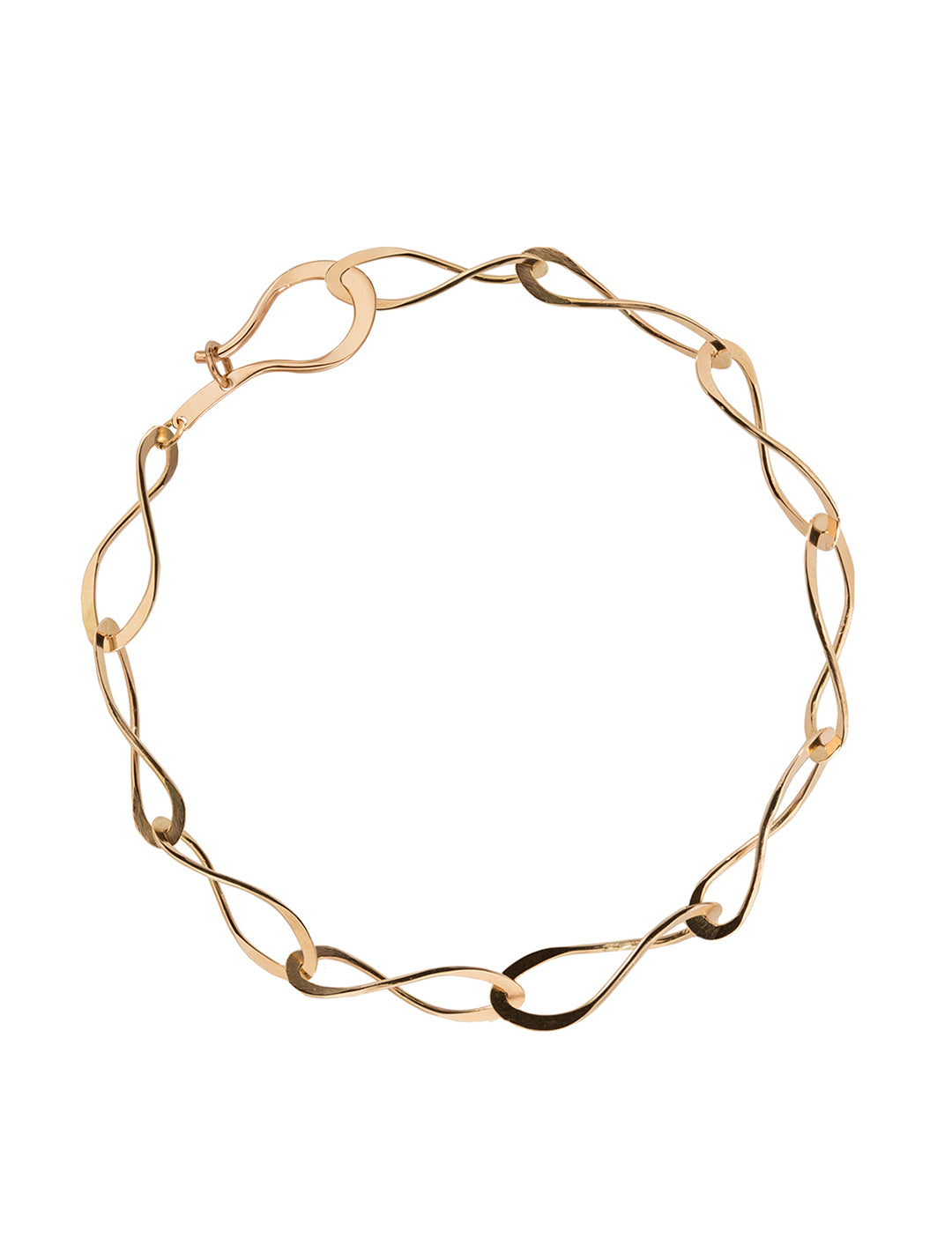 Wisteria Bracelet - bransoletka z autorskim zapięciem oraz splotem, 18