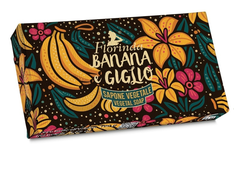 Florinda Mydło Naturalne – Banan i Lilia, 100 g