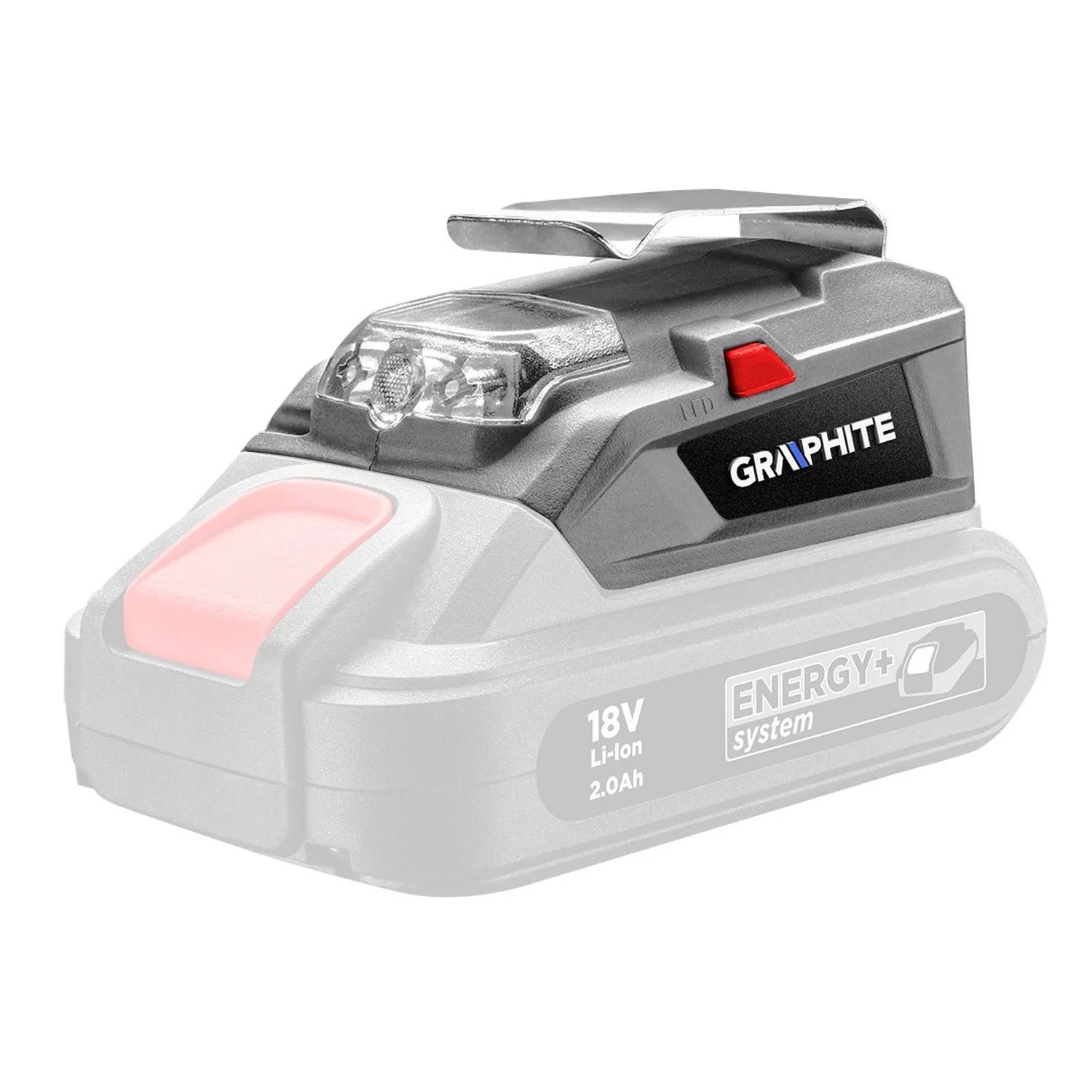 GRAPHITE Adapter USB - latarka LED Energy+ 1W