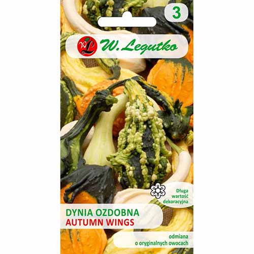 1 pac, Dovleac decorativ Autumn Wings - Semințe: Mod de ambalare: 1 g