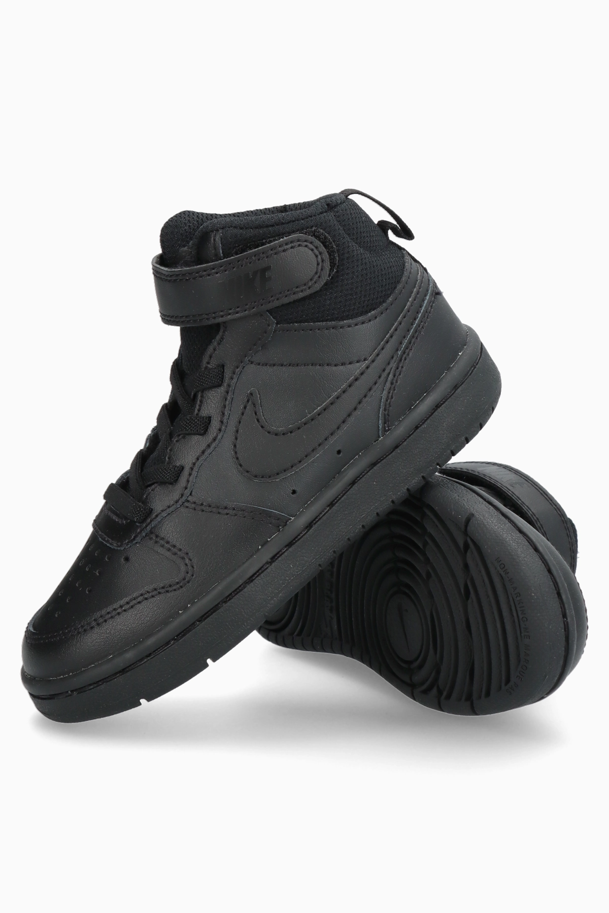 Buty Sneakers Nike Court Borough Mid 2 Junior - Czarny