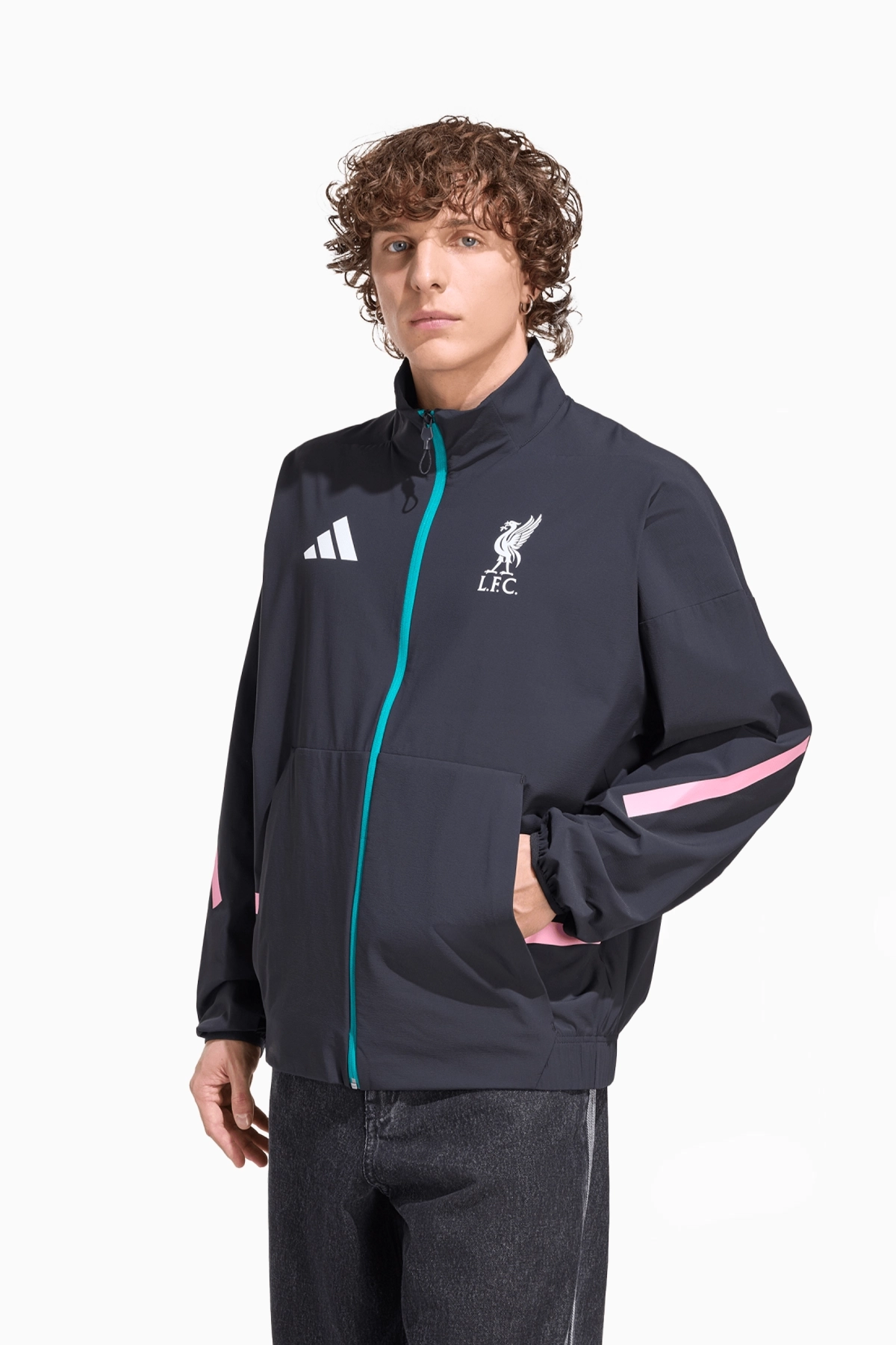 Kurtka adidas Liverpool FC 25/26 Anthem - Czarny