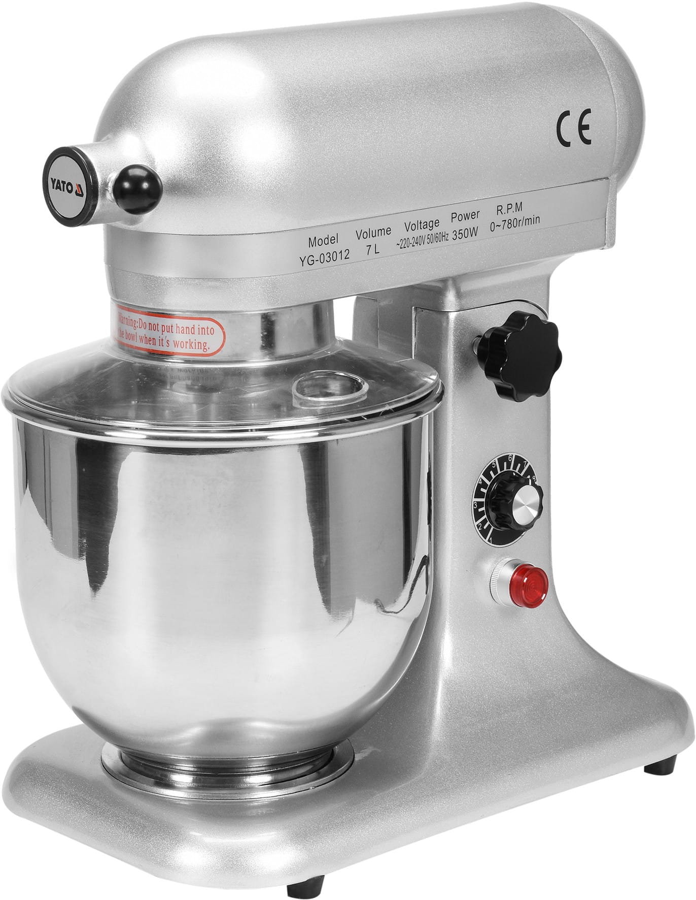 Mikser planetarny 7L 350W