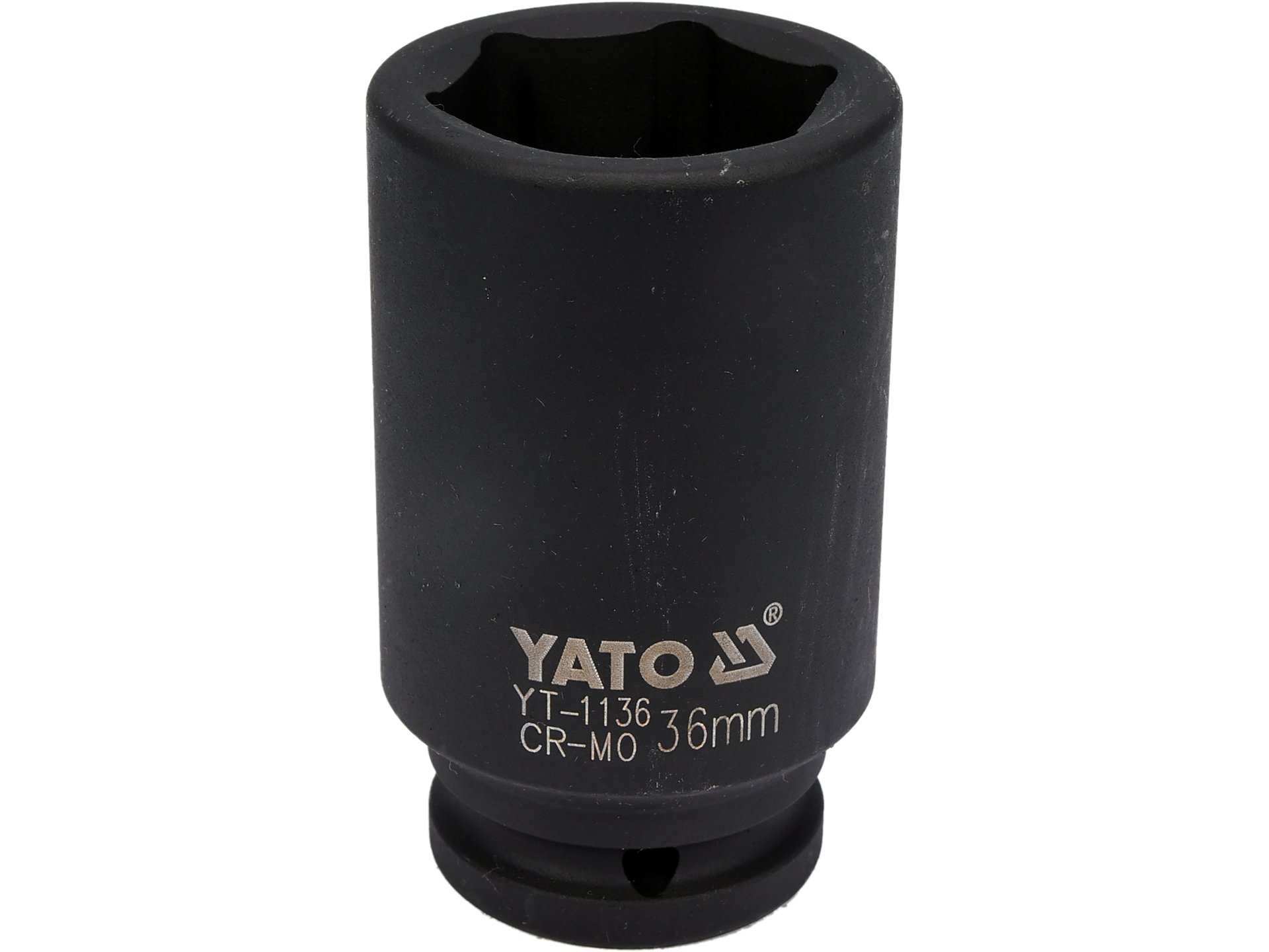 Nasadka udarowa długa YATO 3/4 cala 36mm sześciokątna stal crmo YT-1136