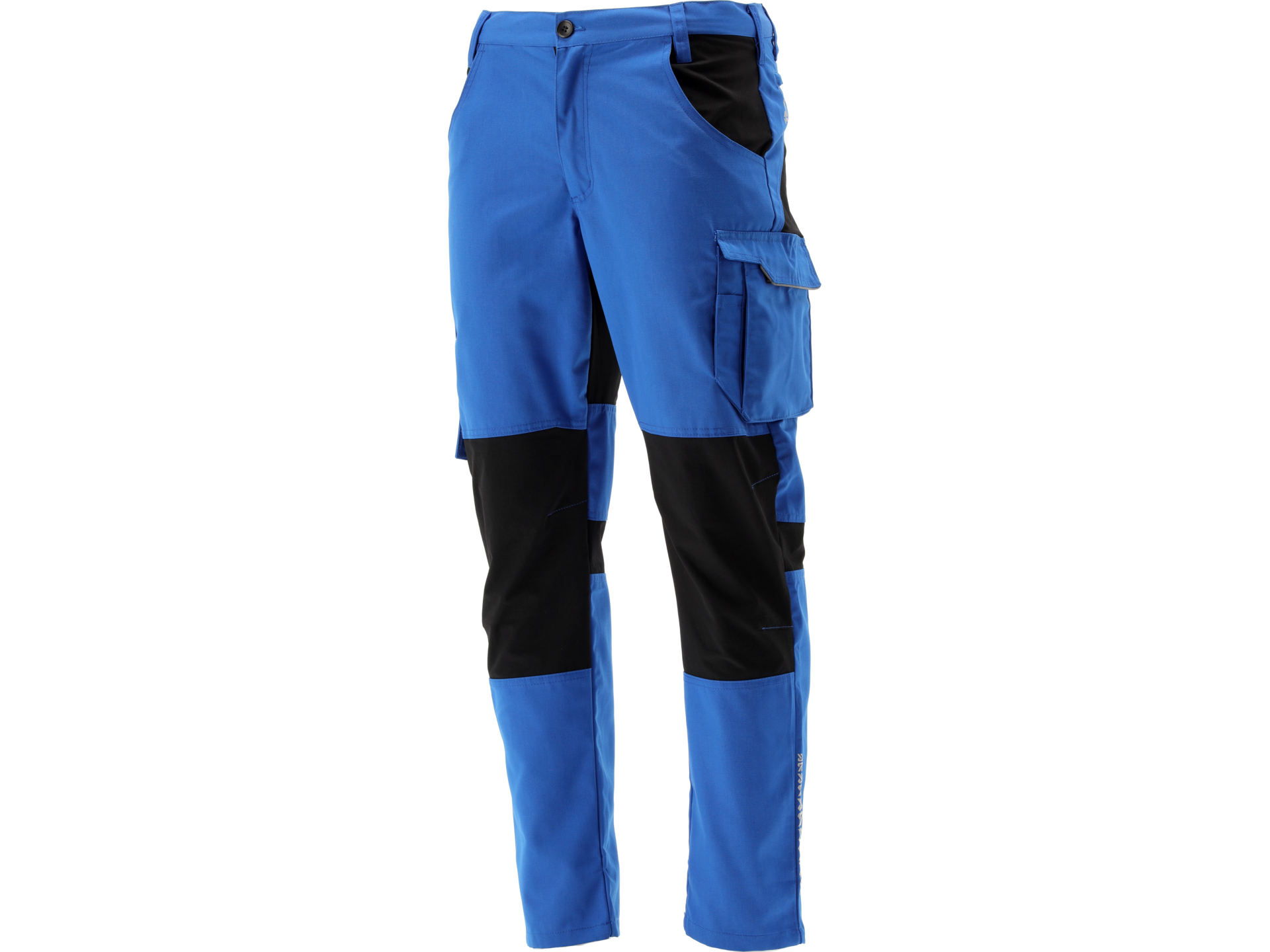 Spodnie robocze 4 way stretch YATO serwal niebieskie rozmiar M YT-79141