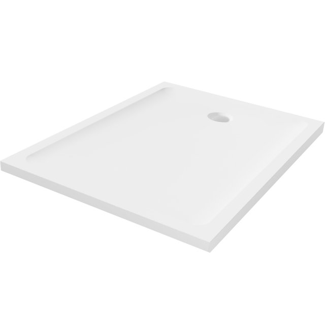 Brodzik prostokątny MARELLE 120x70x4,5 biały TER-0272