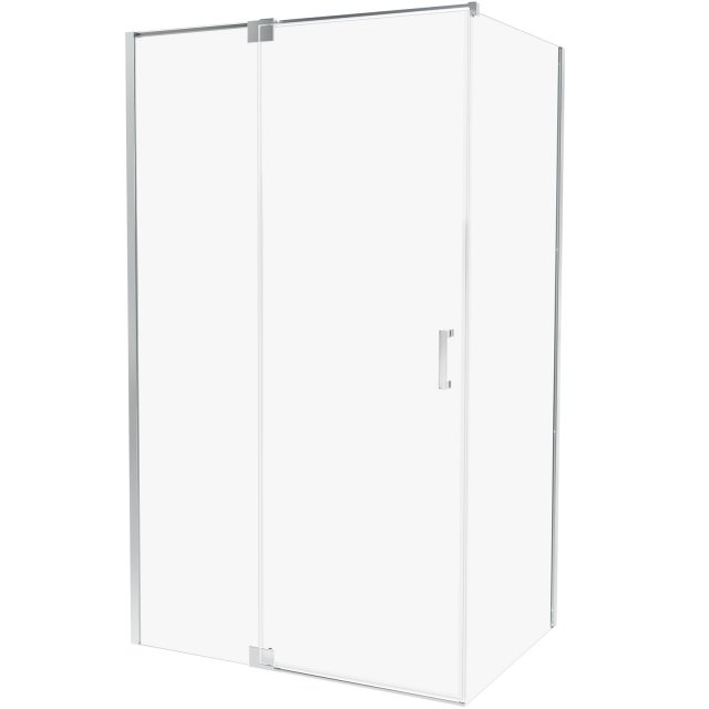 Kabina prysznicowa prostokątna ALLURIA 1D 100x80x200 chrom TER-0136