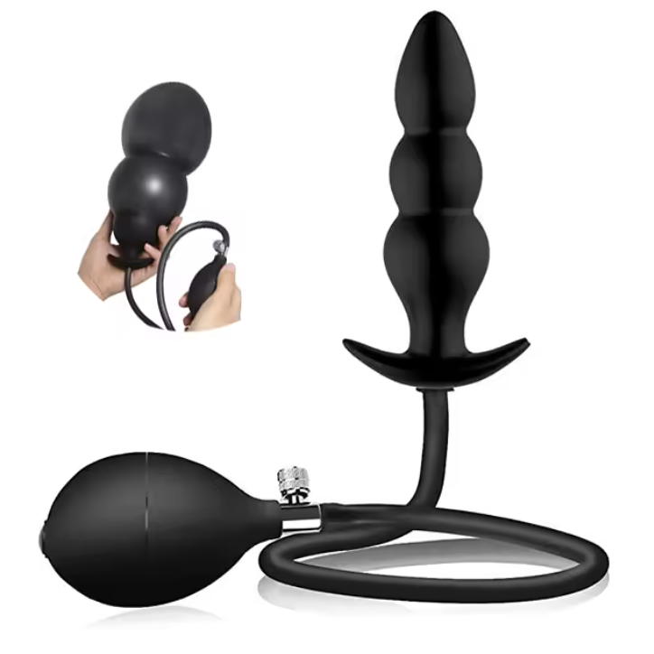 Nadmuchiwany Korek Analny BDSM z Pompką 477
