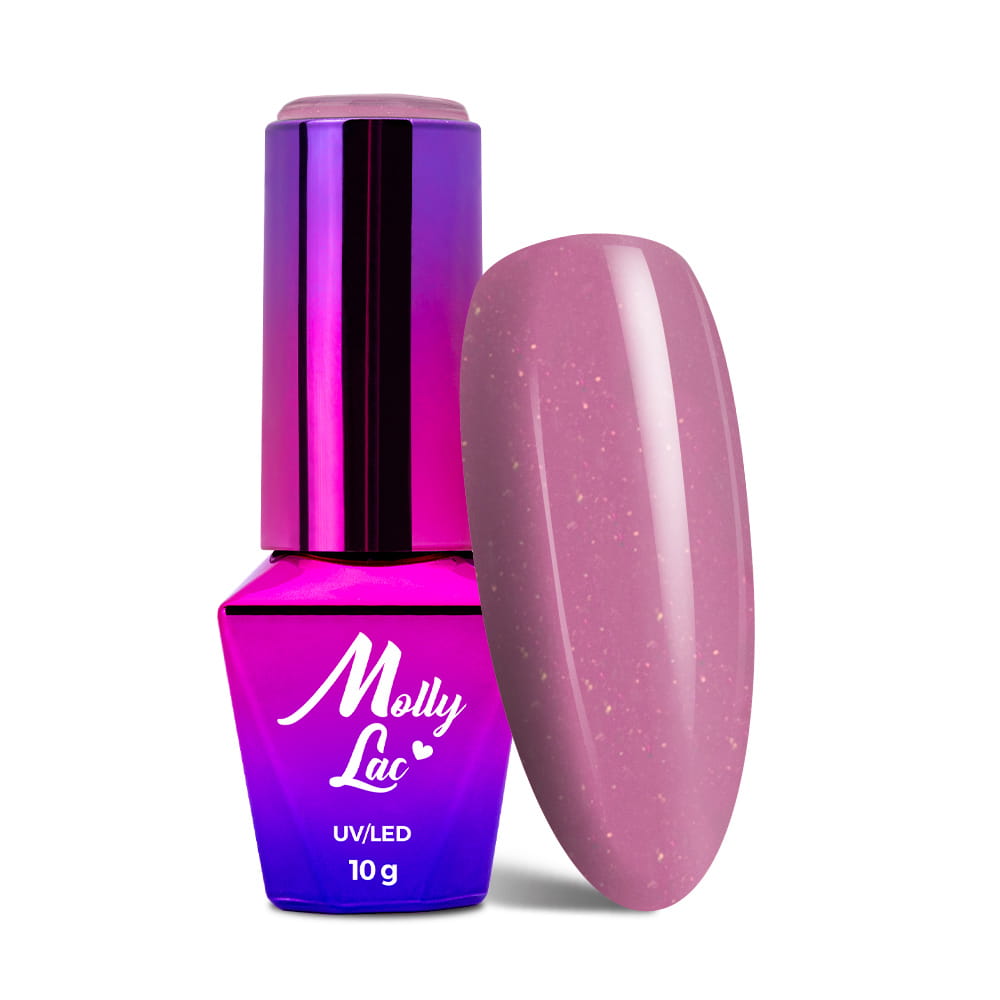 Lakier hybrydowy LED/UV Gel Polish MollyLac Macarons Nr 474 Silky Muffin 10 g