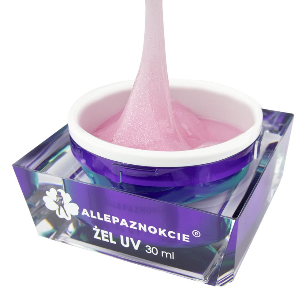 Żel budujący gęsty Jelly Pink Shine Allepaznokcie 30g