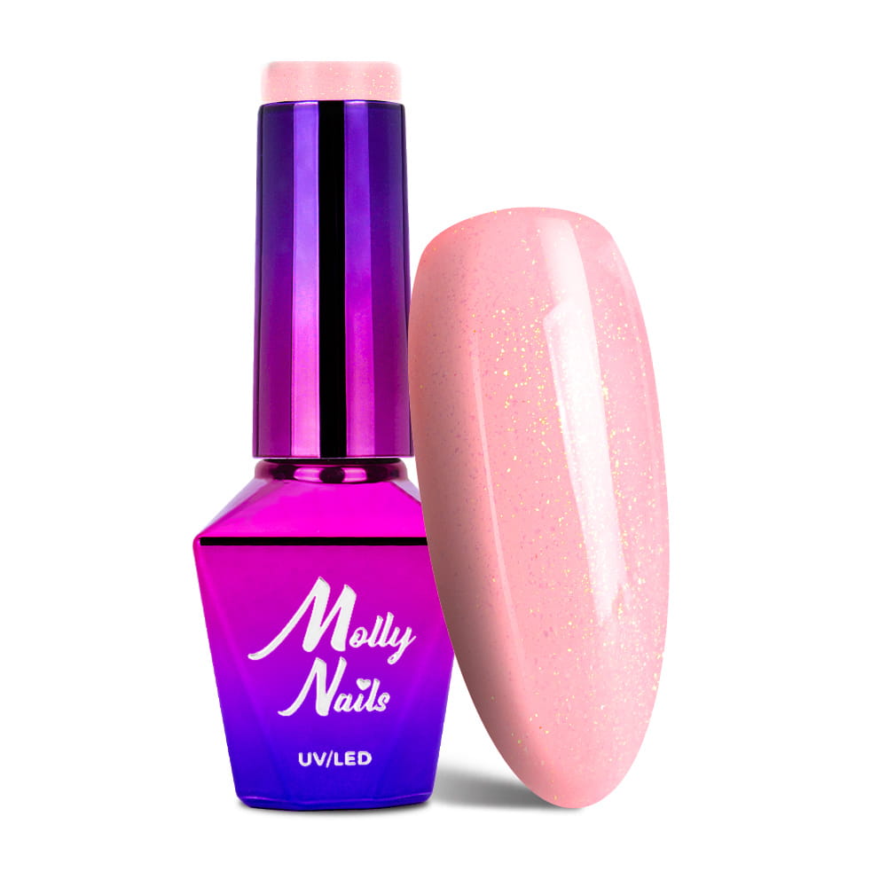 Lakier hybrydowy LED/UV Gel Polish Molly Nails Madame French Nr 426 Couture 8g